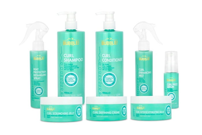 Full Range of Vegan Curly Hair Products Kits Set  - yourbubble.co.uk