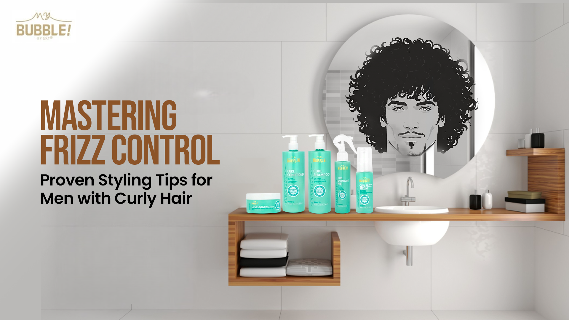 Mastering Frizz Control: Proven Styling Tips for Men with Curly Hair
