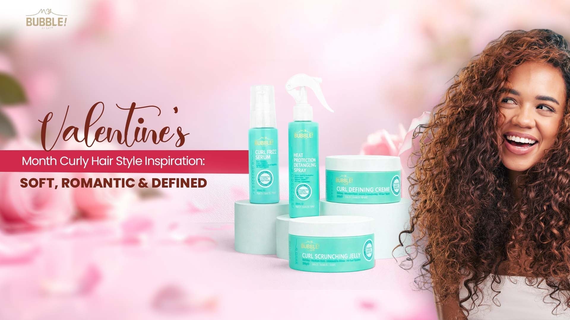 Valentine’s Month Curly Hair Style Inspiration: Soft, Romantic & Defined