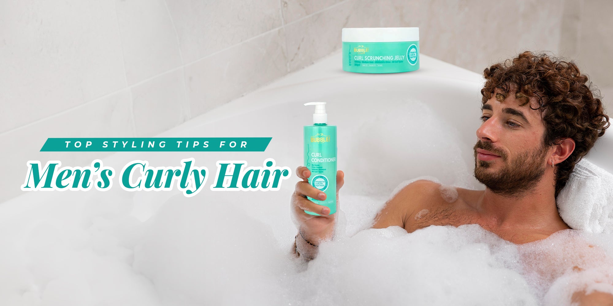 Master Frizz Control: Top Styling Tips for Men’s Curly Hair